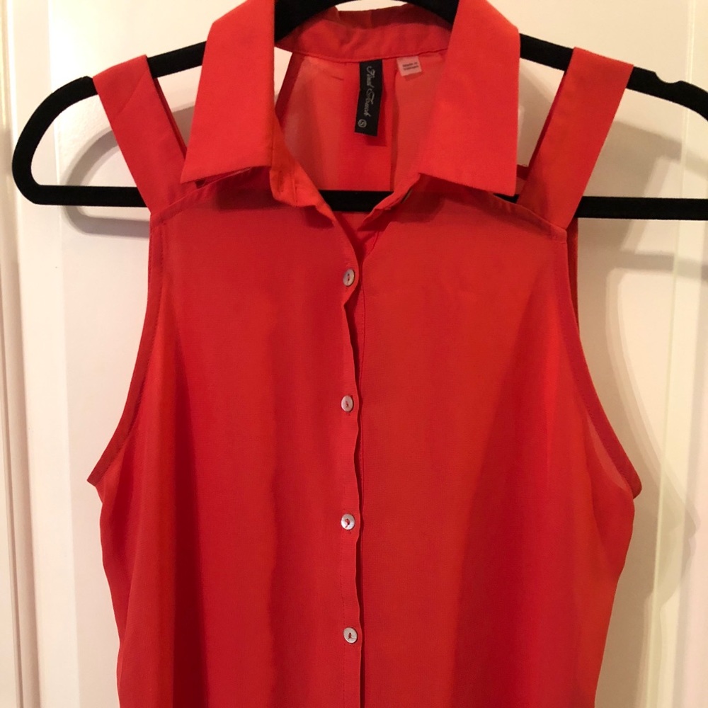 Chic Orange Top